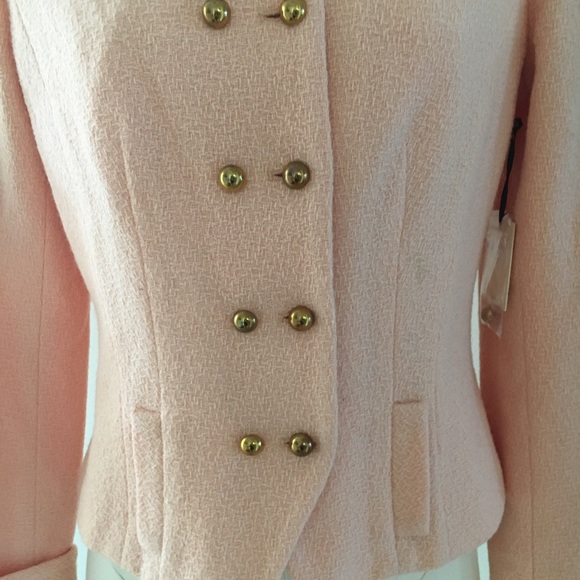 Milly New York size 10 jacket blush - Picture 3 of 7